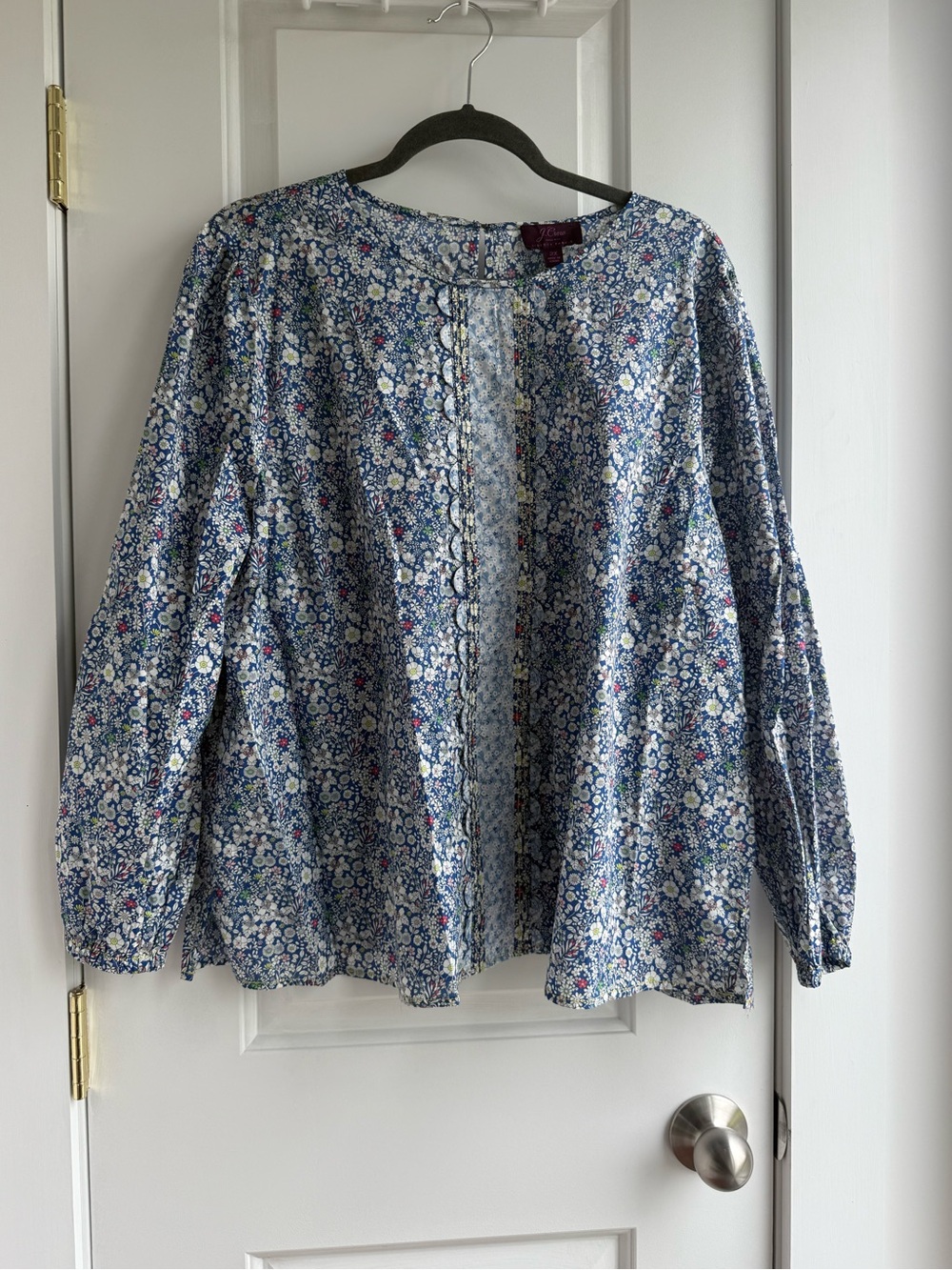NWT J. Crew x Liberty of London blouse size 2x